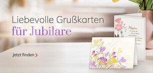 Link zur Shop-Kategorie "Karten zum Jubiläum"
