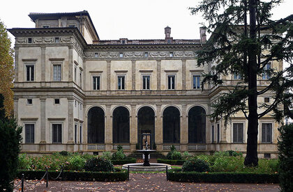 Die Villa Farnesia Außenansicht
