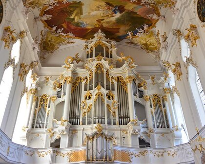 Orgel Klosterkirche Roggenburg
