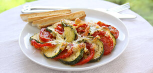 Tomaten-Zucchini-Auflauf