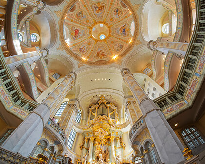 Innenraum Frauenkirche Dreden