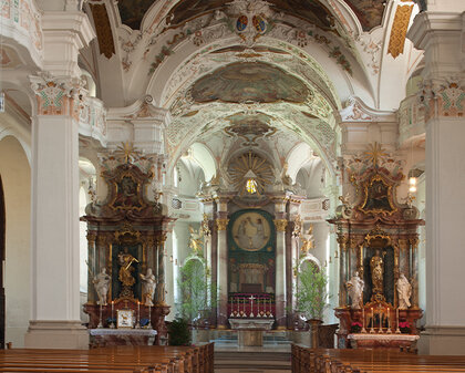 Innenraum Klosterkirche St. Martin