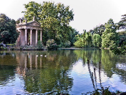 Parkanlage der Villa Borghese