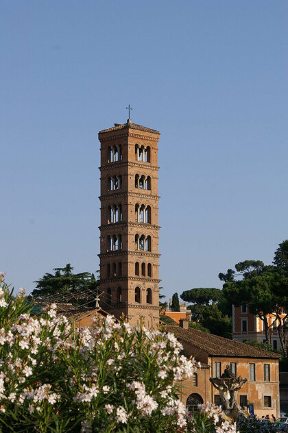 Turm der Santa Maria in Cosmedin
