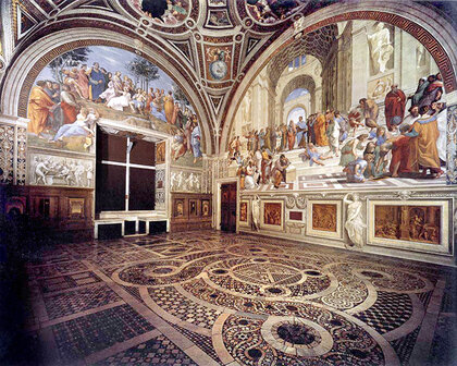 Apostolischen Palast: Stanza della Segnatura