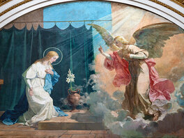 Der Erzengel Gabriel besucht Maria