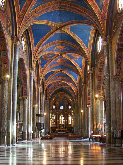 Santa Maria sopra Minerva (Innenansicht)