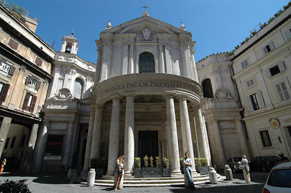 Santa Maria della Pace Außenansicht