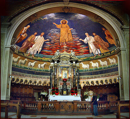 Santa Cosma e Damiano Innenansicht
