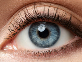 Auge in Nahaufnahme