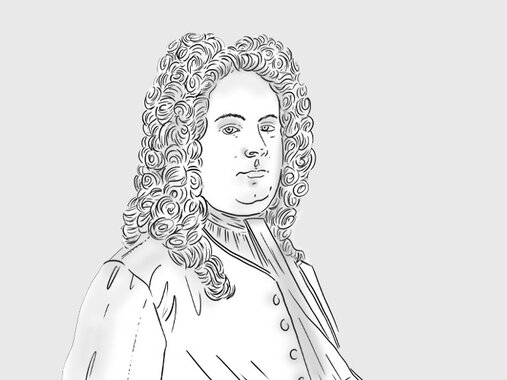 Kategoriebanner mit Portrait von Georg Friedrich Händel
