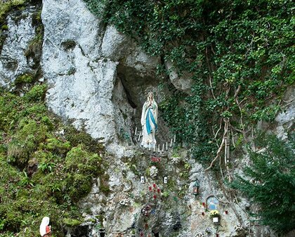 Lourdesgrotte in Liebfrauental