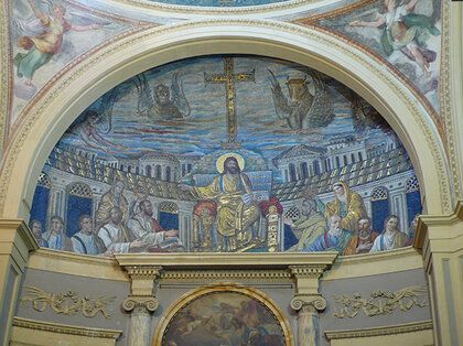 Santa Pudenziana al Viminale Apsis Mosaik