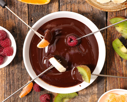 Schoko-Fondue